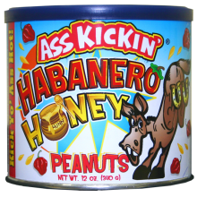 Ass Kickin’ Habanero Honey Peanuts