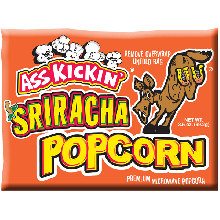 Ass Kickin’ Sriracha Popcorn