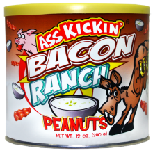 Ass Kickin’ Bacon Ranch Peanuts