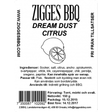 Dream Dust Citrus, 150gr
