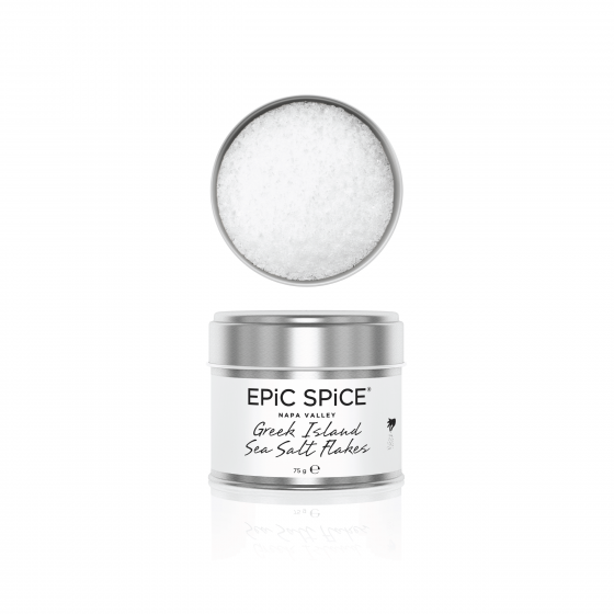 EPIC SPICE - Greek Island Sea Salt Flakes, Greece 75g