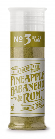 Pineapple, Habanero & Rum - Spice Rub, 105g