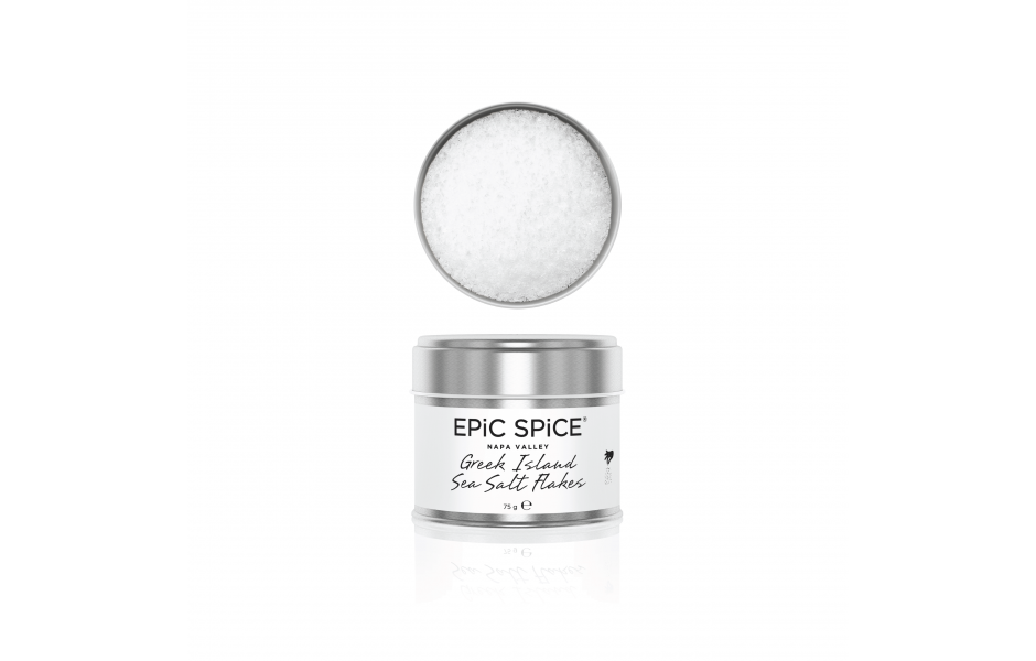 EPIC SPICE - Greek Island Sea Salt Flakes, Greece 75g