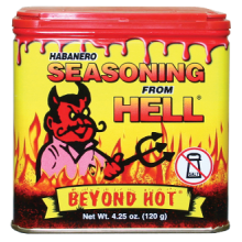 Habanero Seasoning From Hell, 120g