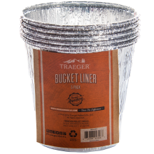 TRAEGER FETTUPPSAMLARE / BUCKETLINER I ALUMINIUM, 5 PACK