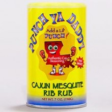 Punch ya daddy Cajun Mesquite Rib Rub 198gr