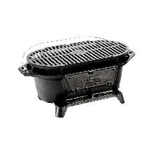 LODGE Cast Iron Sportsman’s Grill